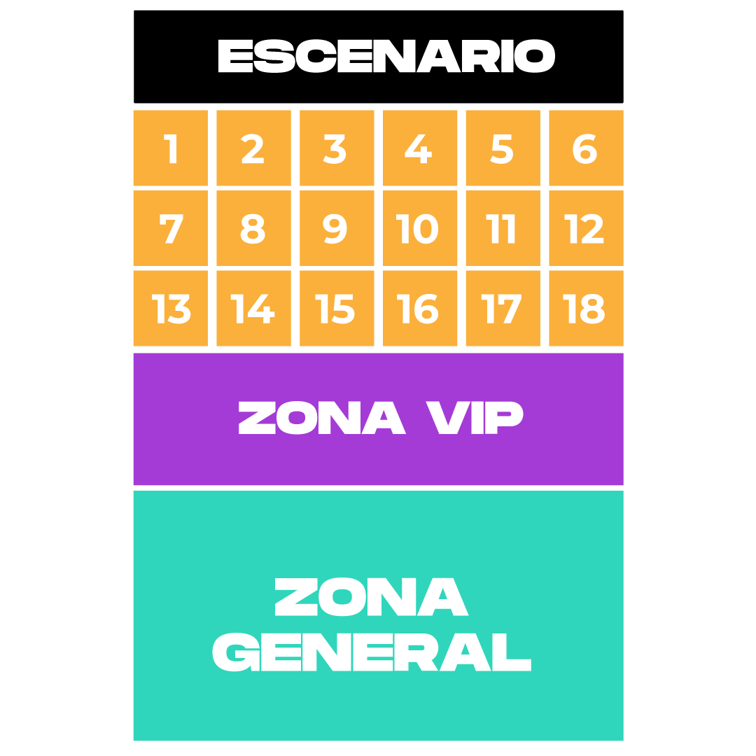 Croquis del evento